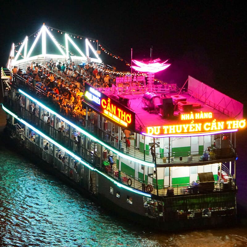 Can Tho Cruise Restaurant is a destination that tourists cannot miss