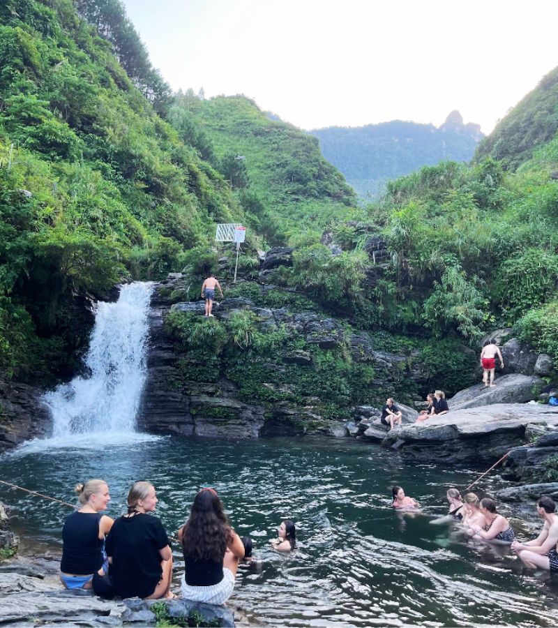 cascada du gia en ha giang
