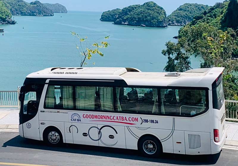 cat ba bus