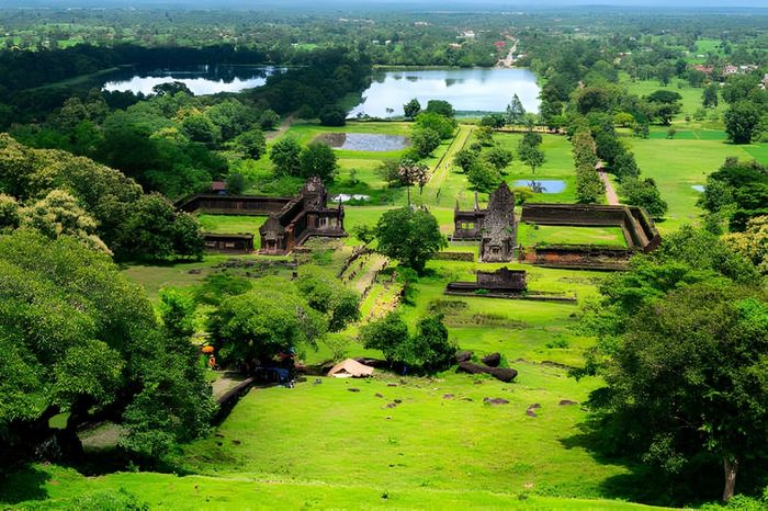 paisaje de champasak