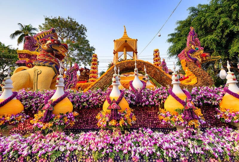 Flower Festival in Chiang Mai