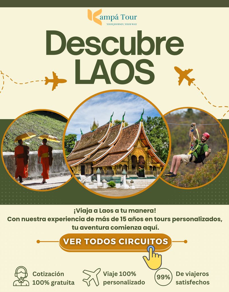 circuitos por laos a medida