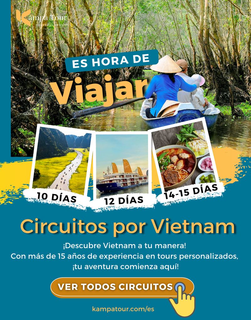 circuitos por vietnam a medida