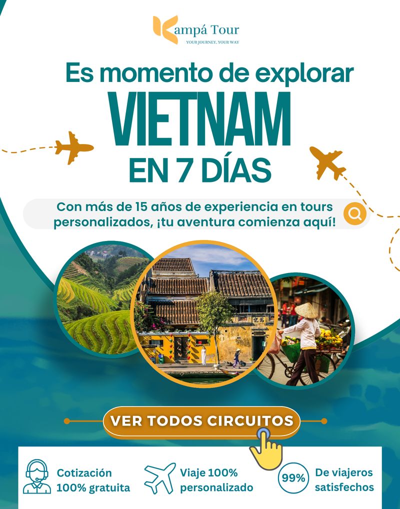 circuitos por vietnam en 7 dias