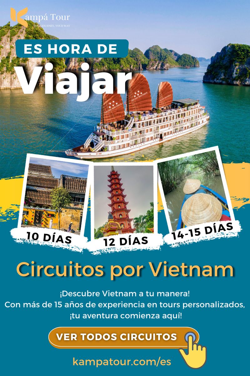 circuitos por vietnam kampa tour