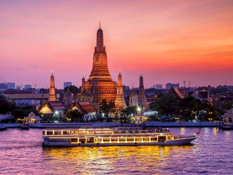 crucero por rio chao phraya