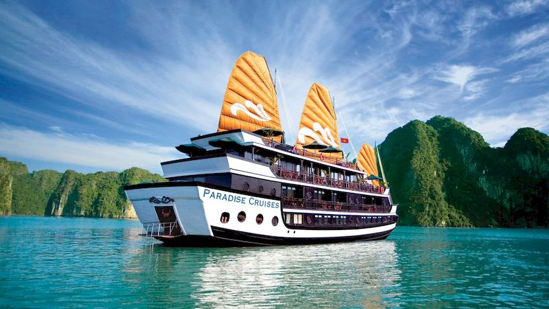 crucero de lujo por bahia de halong