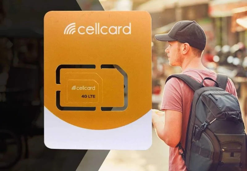 Cellcard SIM card in Cambodia
