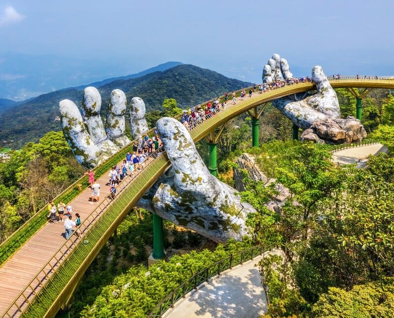 The Golden Bridge in Danang