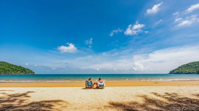 playa dam trau en con dao