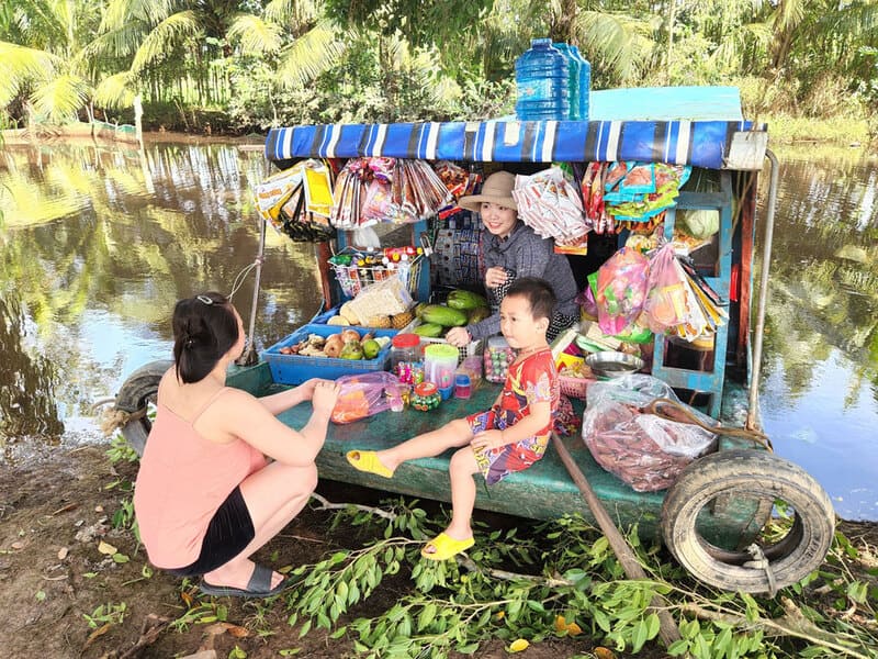 supermecado en delta del mekong