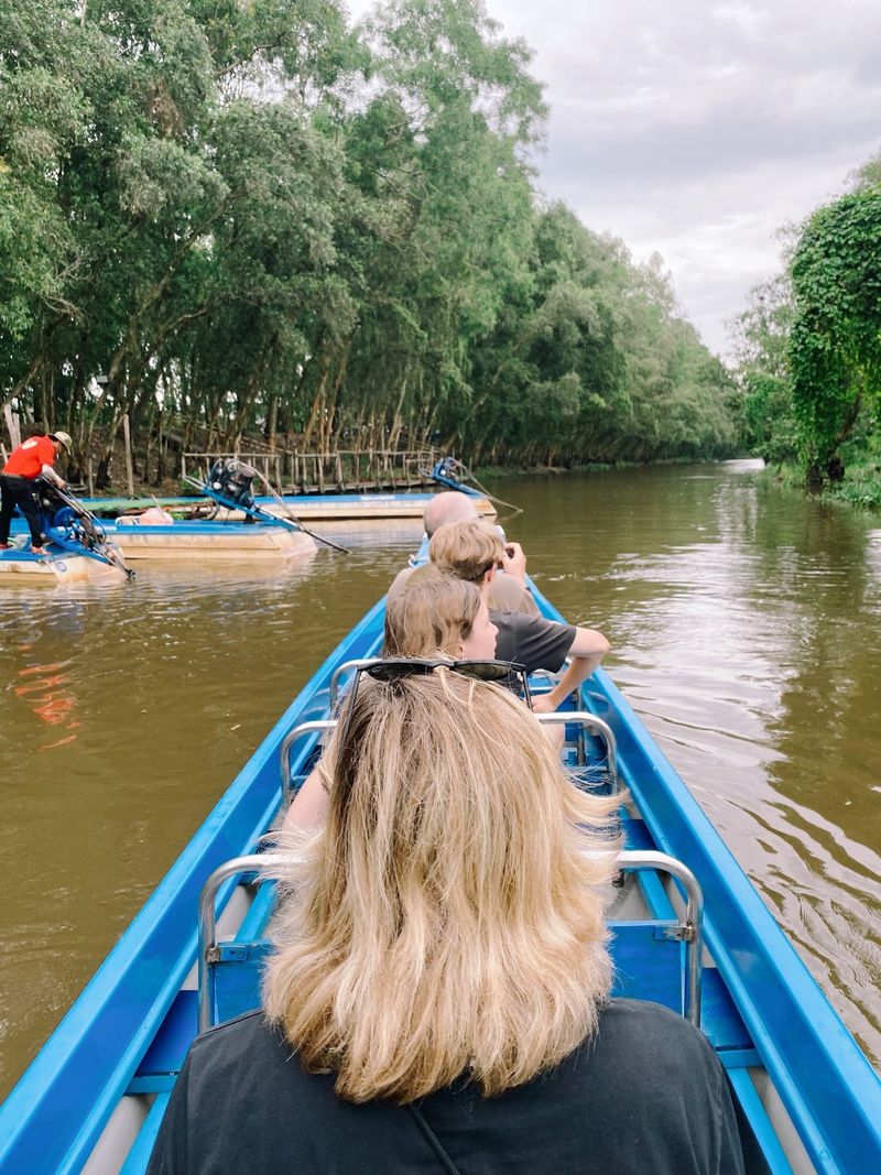 delta del mekong en barco