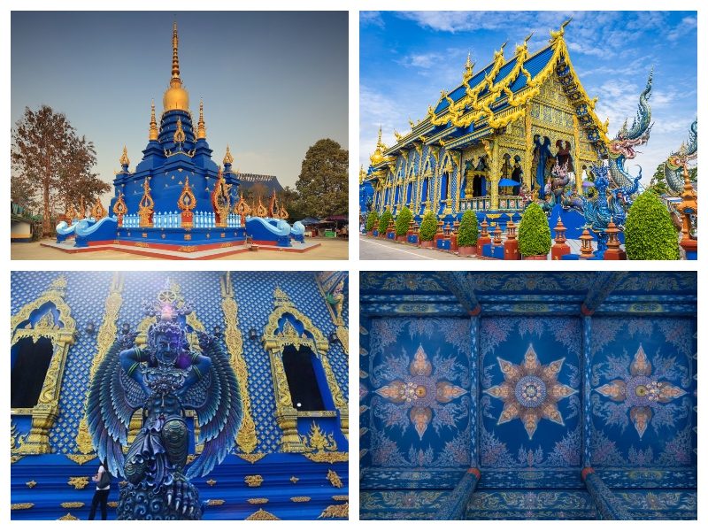 templo azul tailandia