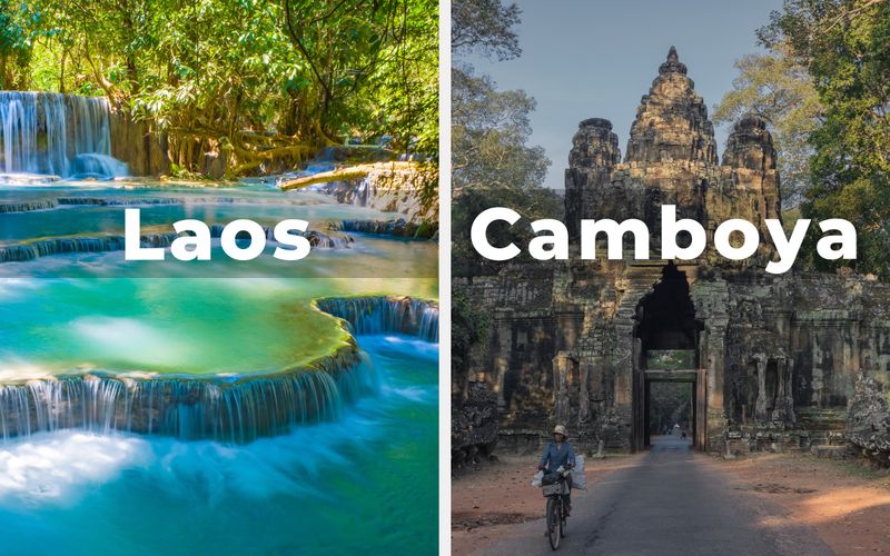 diferencias entre laos y camboya