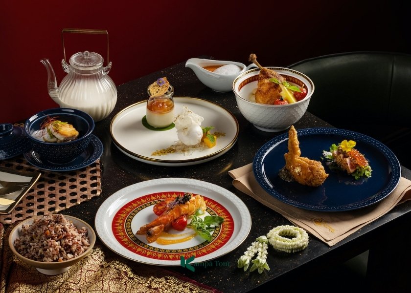 The exquisite cuisine of Apsara cruise