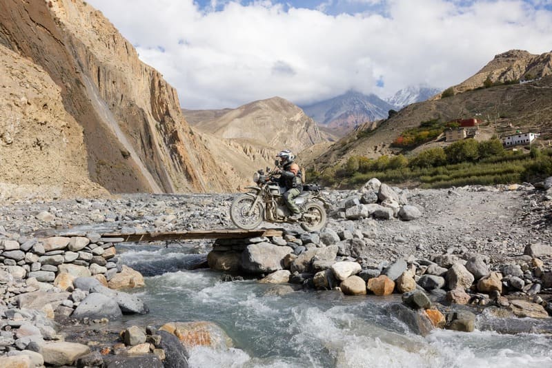 donde viajar en abril nepal en moto