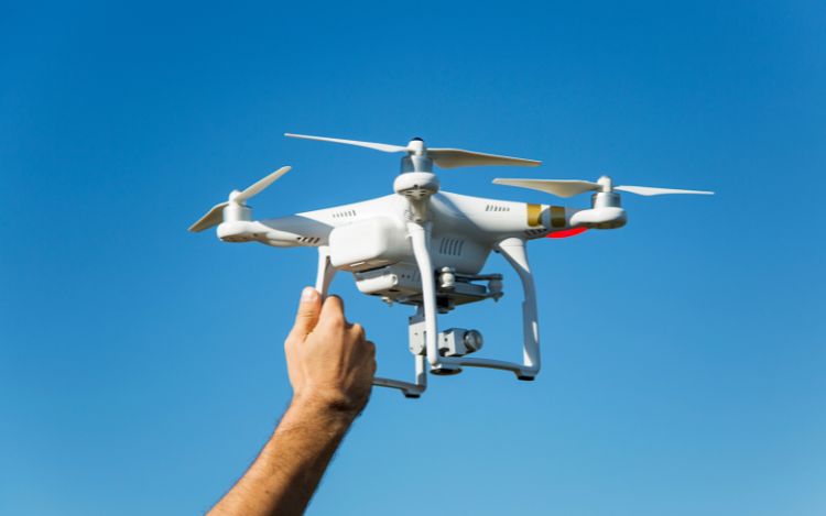 dron en vietnam - permiso de uso