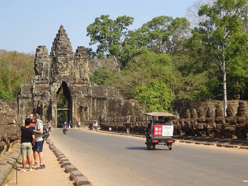 entrada a angkor thom