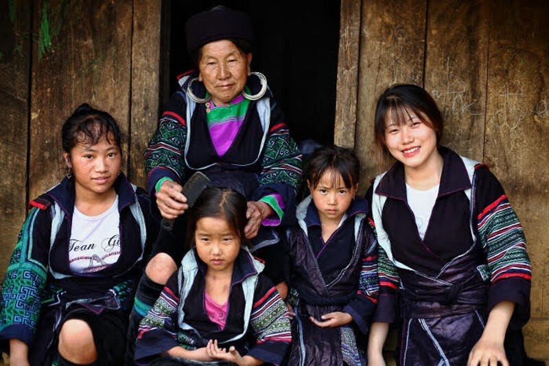 etnia hmong negro