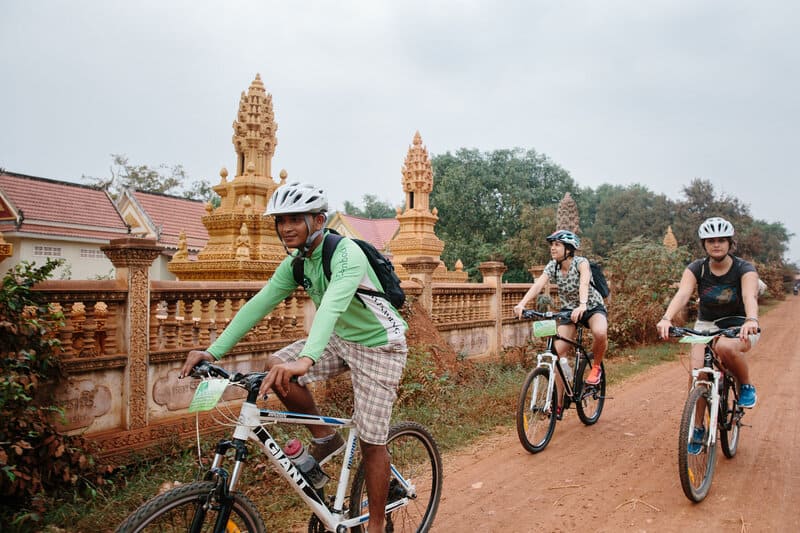 Excursiones en bicicleta por los alrededores de Battambang