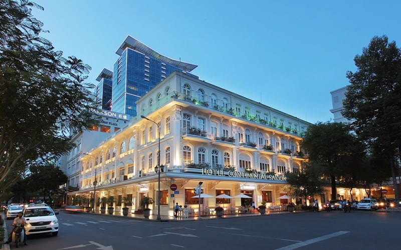 Hotel Continental Saigón y ahora