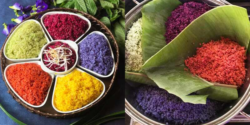 Five-color sticky rice