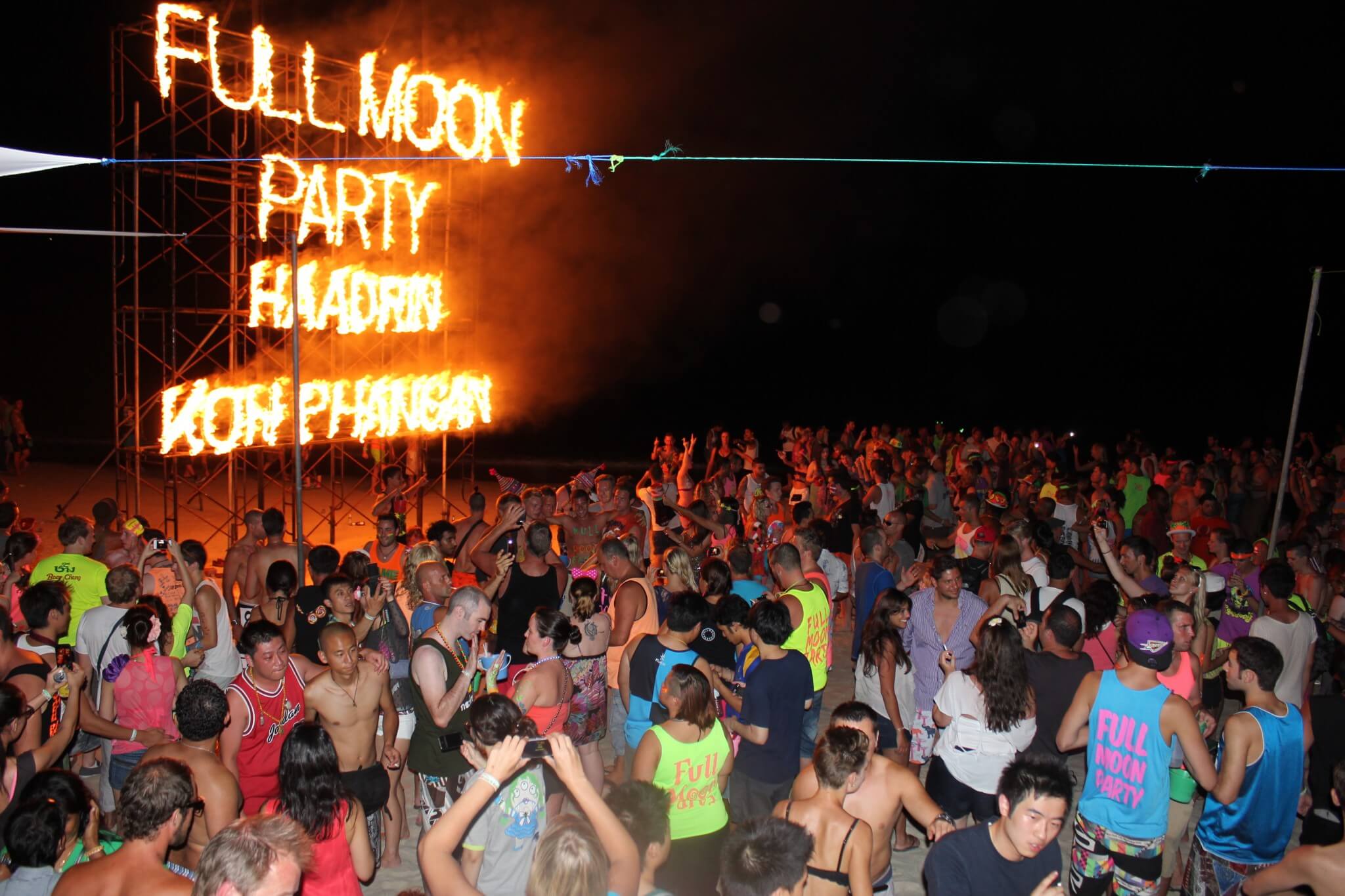 Full Moon Party en Koh Phangan 