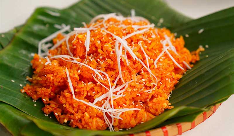 red sticky rice