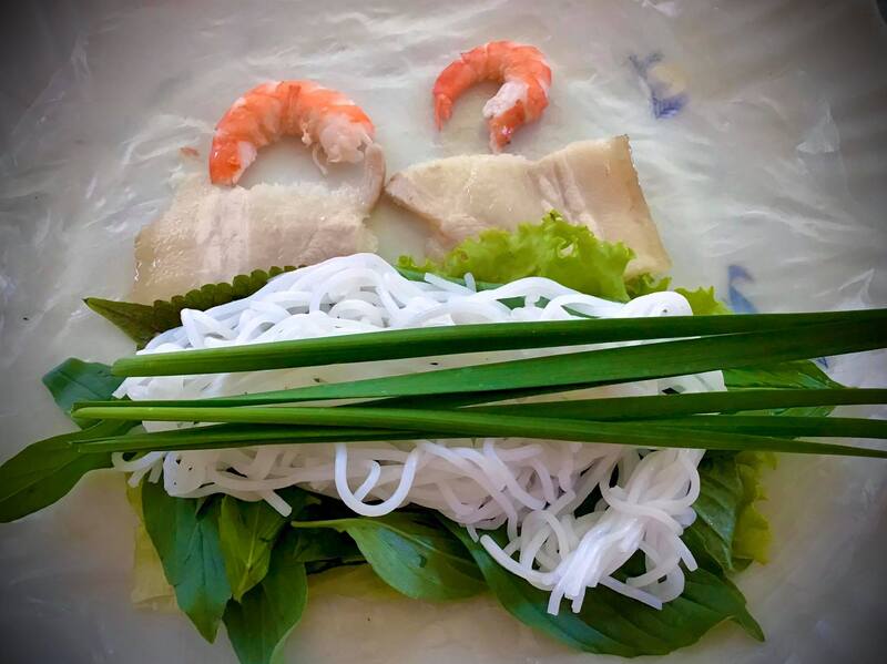 hacer rollitos vietnamitas