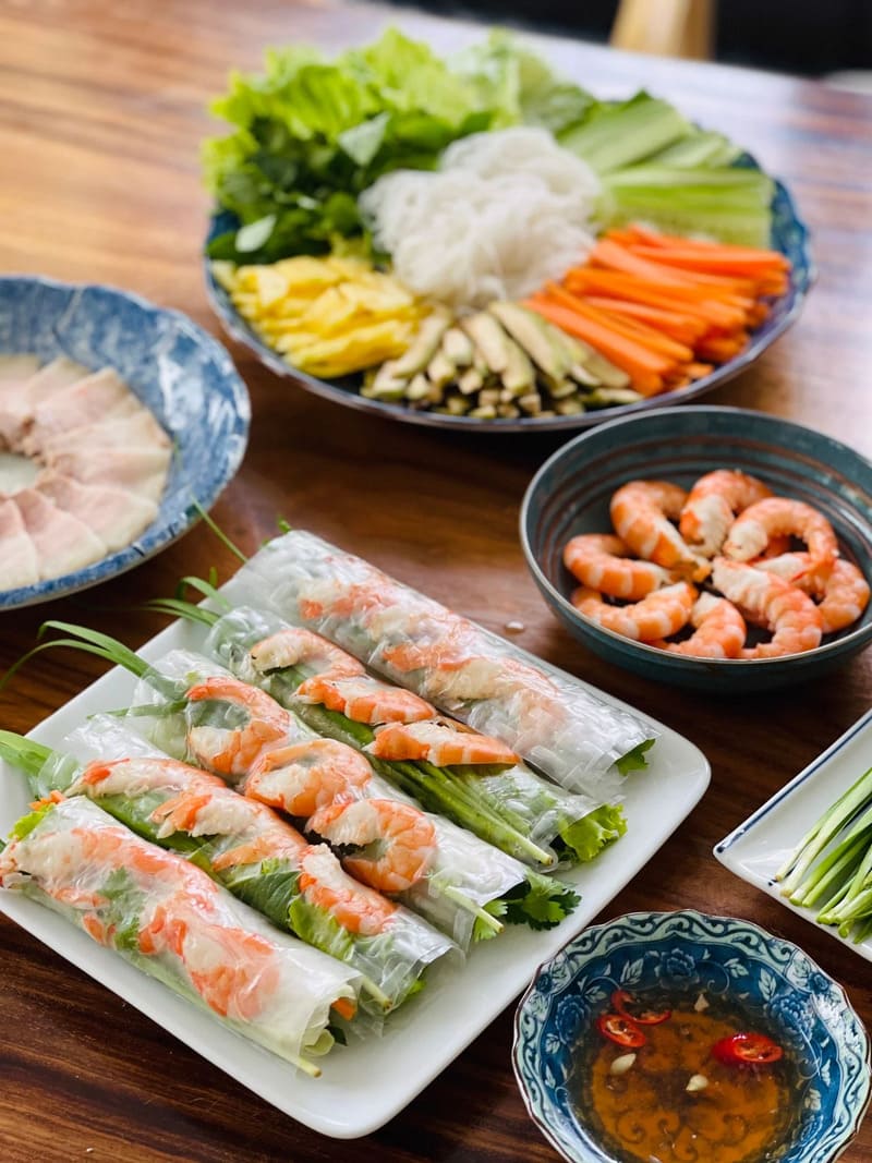 rollitos vietnamitas