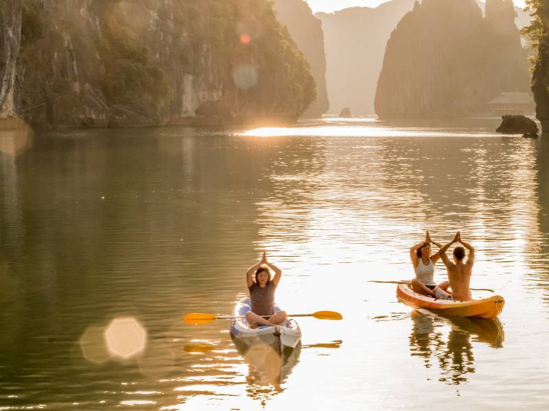 kayak halong