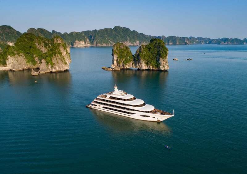 Halong Bay, one of seven wonders of the world