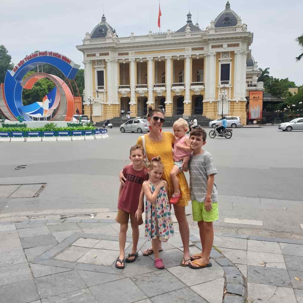 hanoi con niños