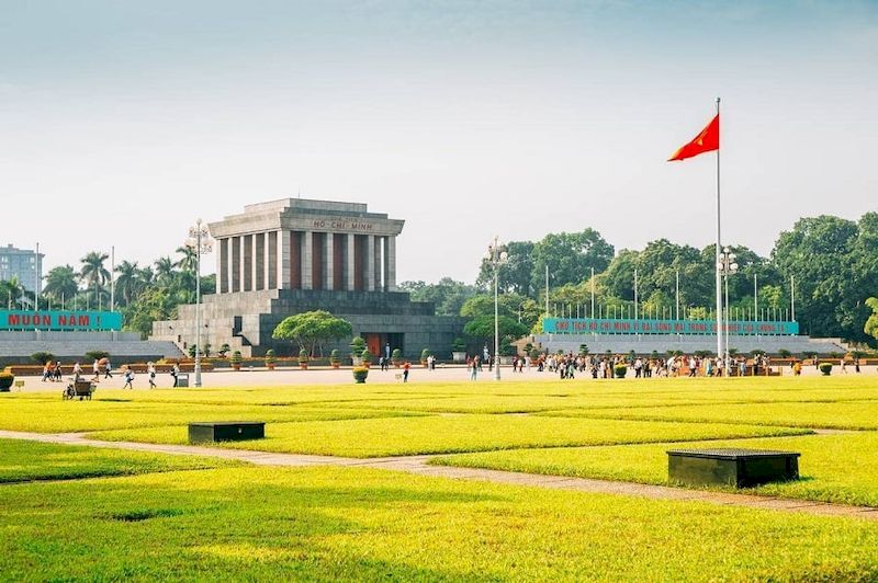 The Ho Chi Minh Mausoleum