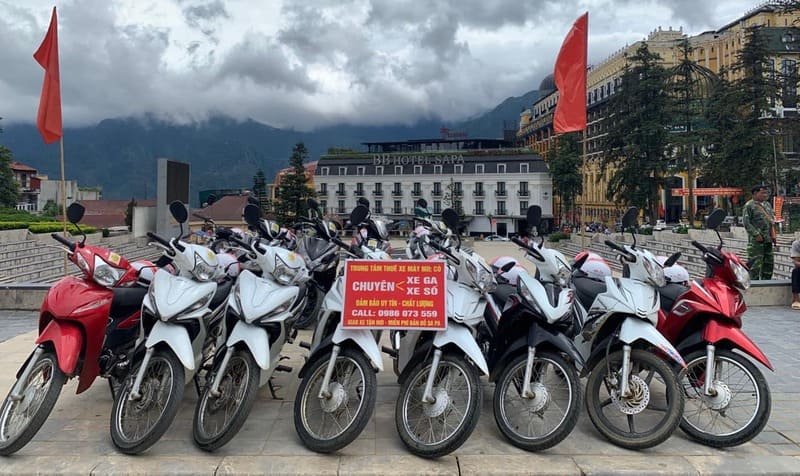 hire motorbike in ta van