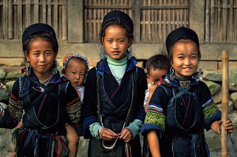 The Hmong people originated from China.