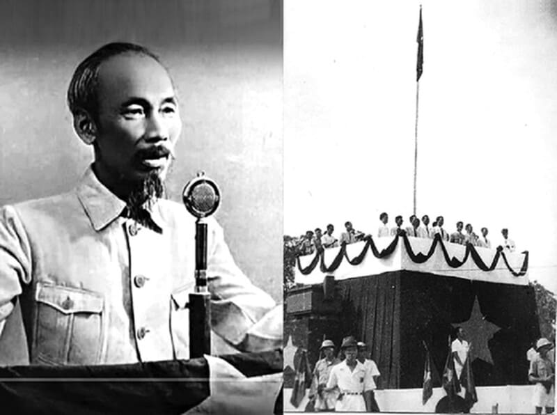 On February 9, 1945, Uncle Ho delivered the declaration of independence, ushering in a new era in Vietnam's history