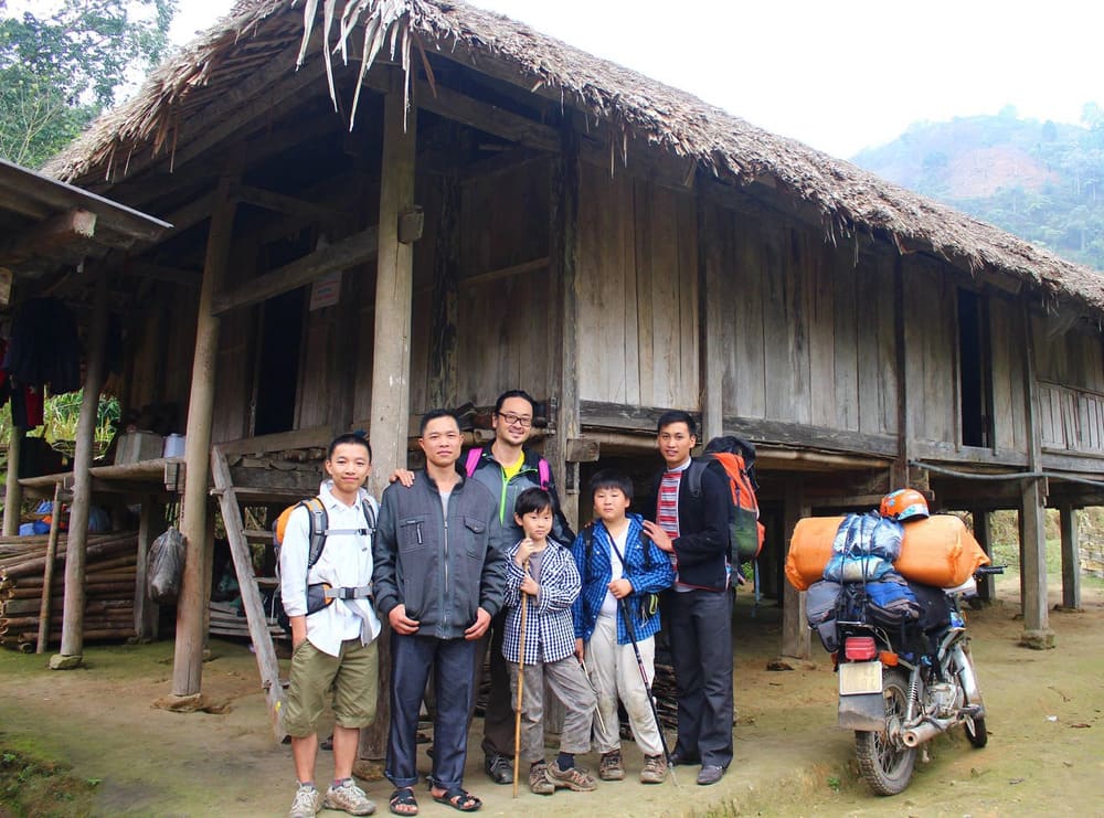 Hoang Su Phi homestay with foreigners