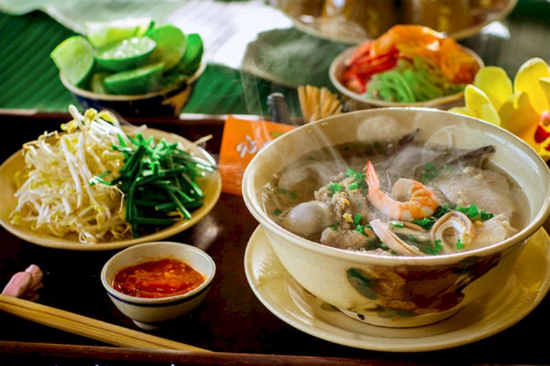 Hu Tieu My Tho es uno de los platos famosos y especiales de Tien Giang