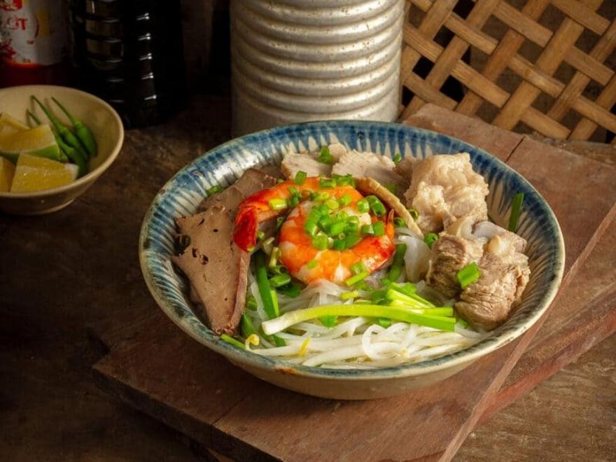 "Hu tieu dai" is softer and more tender than the original "hu tieu" noodles