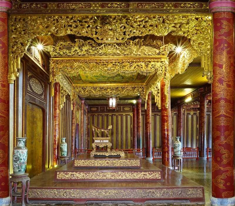 Inside the Thai Hoa Palace