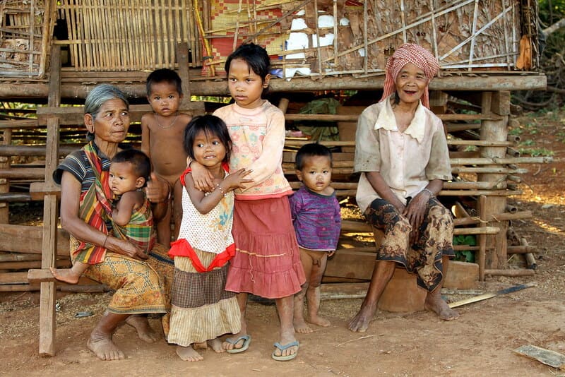 Ratanakiri is home to a dozen Proto-Indochinese ethnic groups 