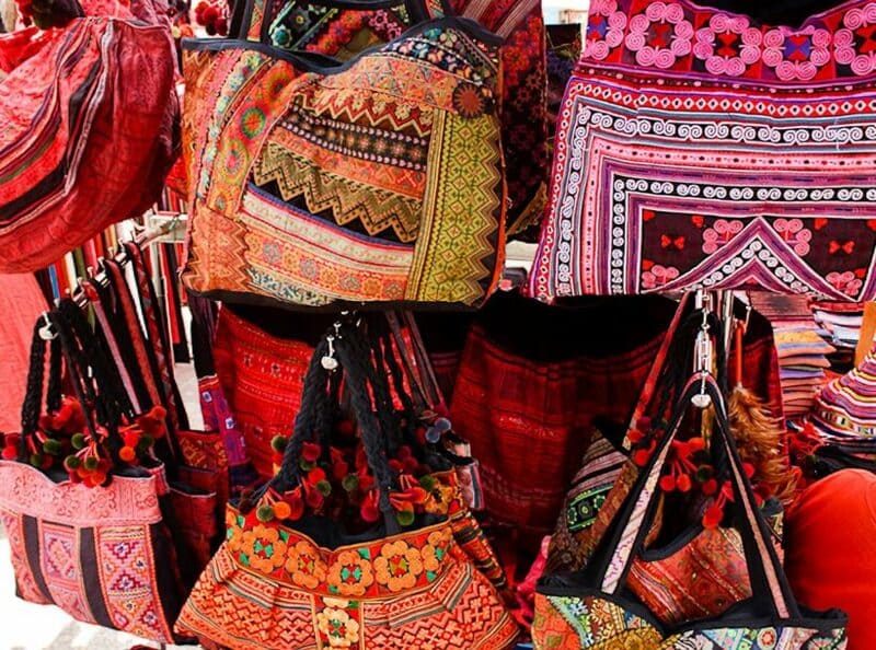 Handicrafts of the hill tribes