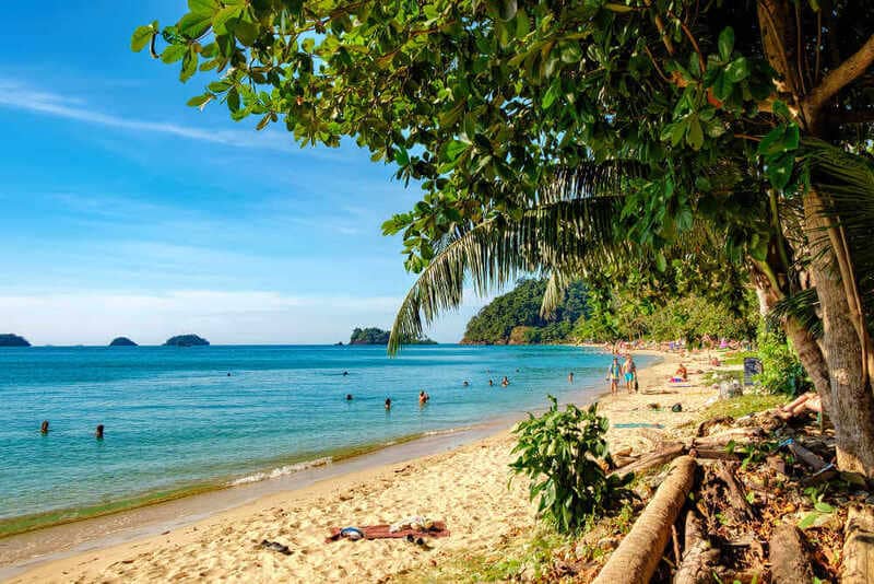 The pristine beach of Koh Chang