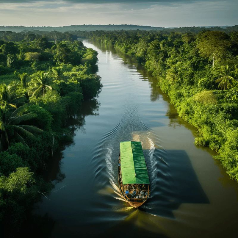 The Mekong landscapes offer varied boat excursions