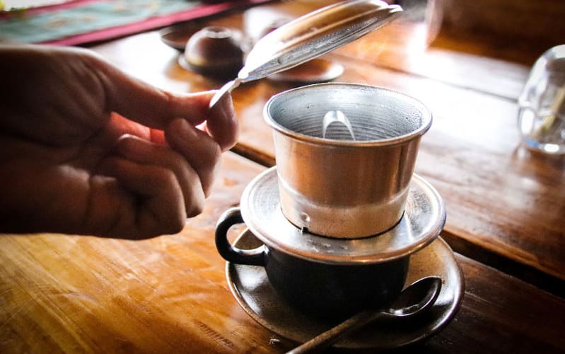 Coffee filter in Vietnam