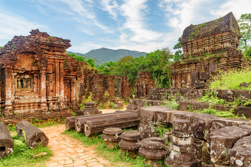 Champa Ruins of My Son Sanctuary near Hoi An