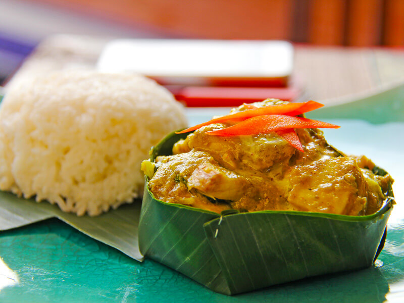 Fish amok – one of Cambodia''s iconic dishes