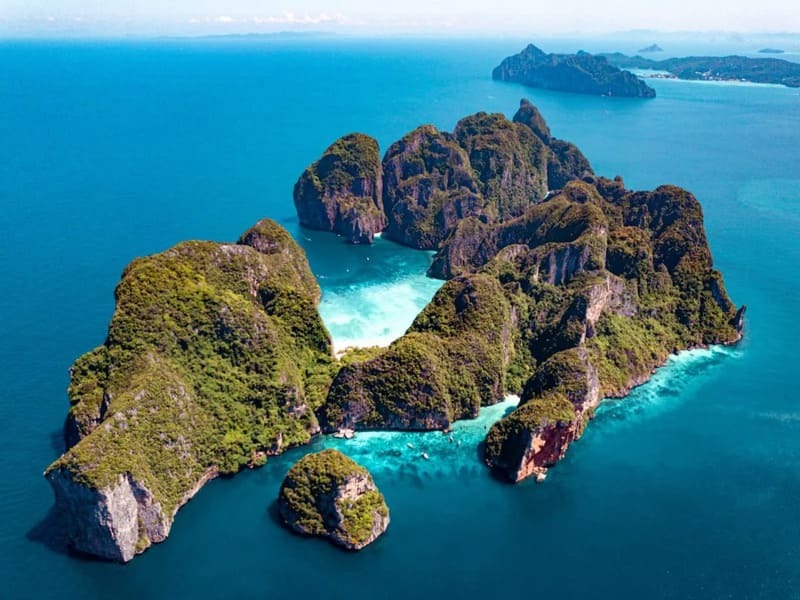 Maya Bay is considered one of the most beautiful bays in the world