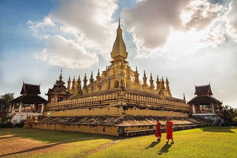 Pha That Luang in Vientiane 